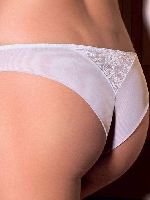 Leilieve 7763 bianco-1 Трусы бразилиана Leilieve 7763